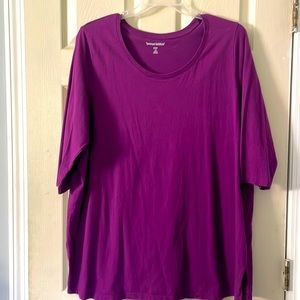 Woman Within Purple Elbow Sleeve